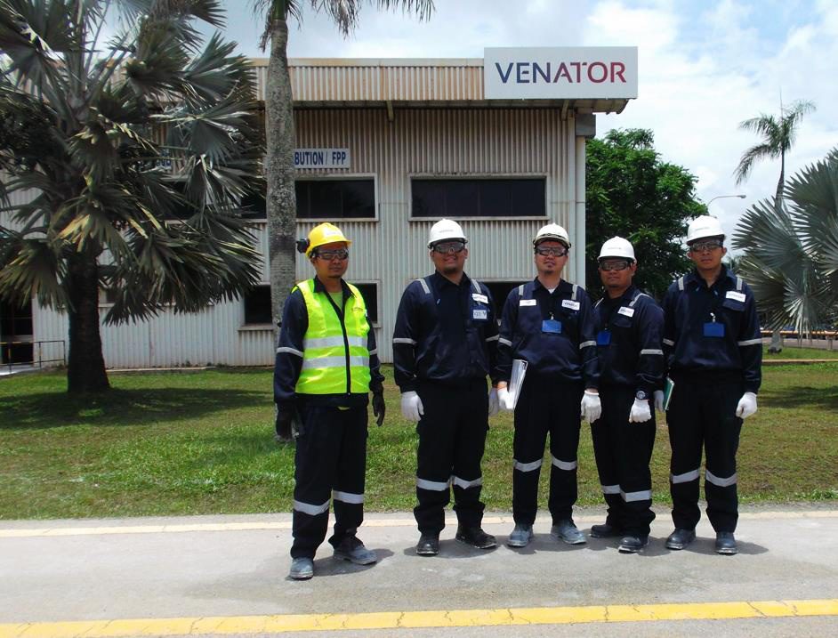 CIMAH safety report site team, Venator, Teluk Kalung